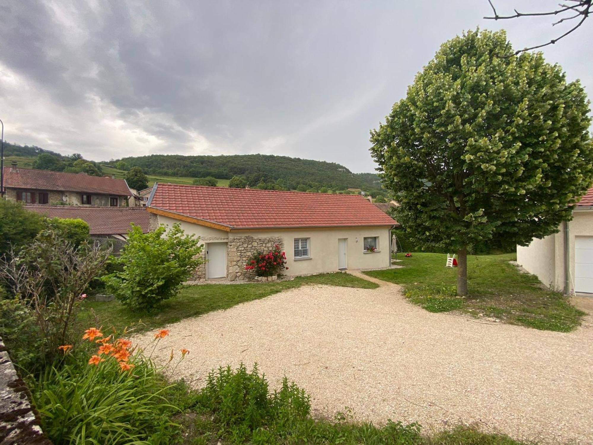 Au Moryllon Villa Lompnas Bagian luar foto